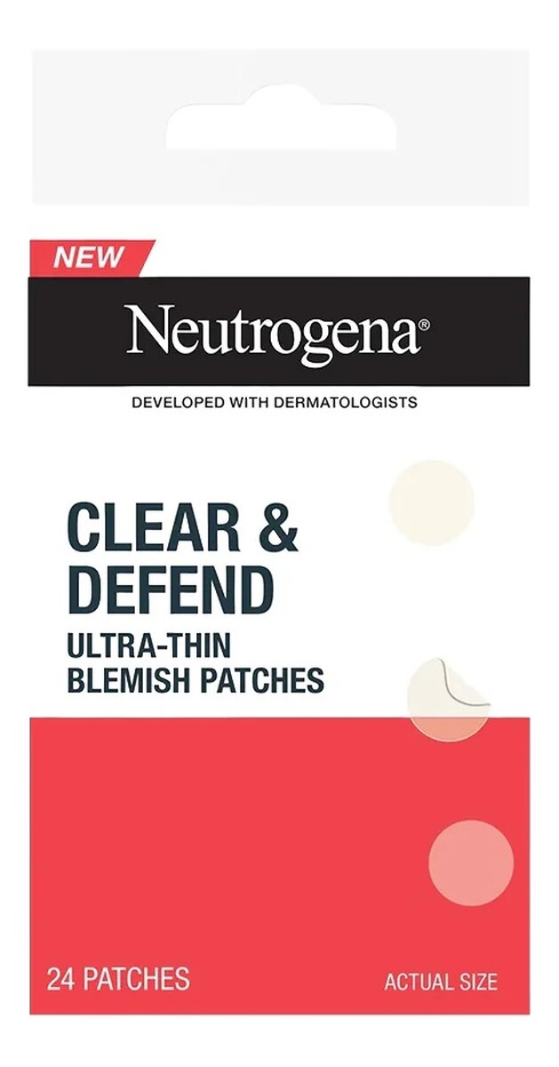 Clear defend+ ultracienkie plasterki na wypryski 24szt