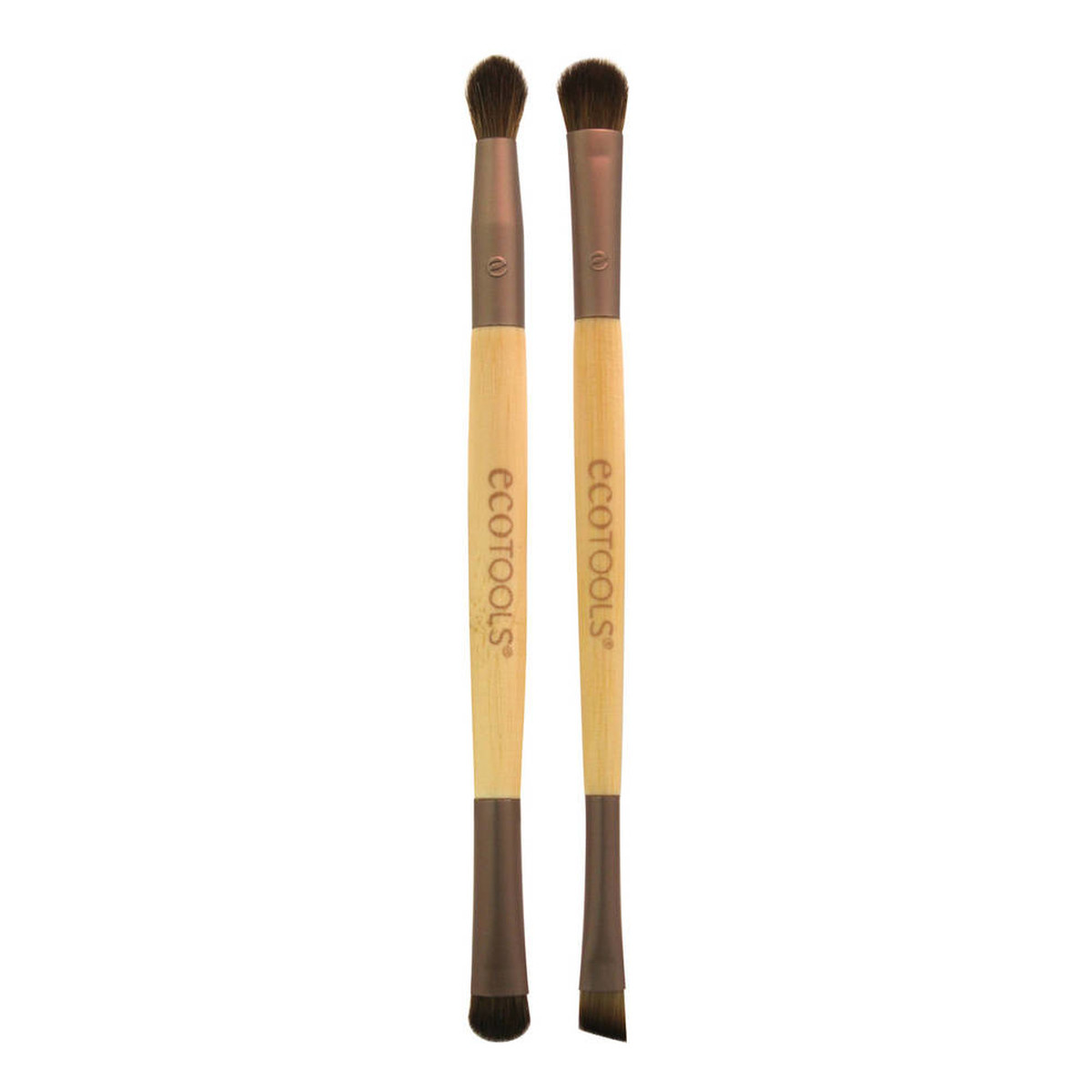 EcoTools Eye Enhancing Duo Set Dwa Podwójne Pędzelki Do Makijażu Oczu 1217