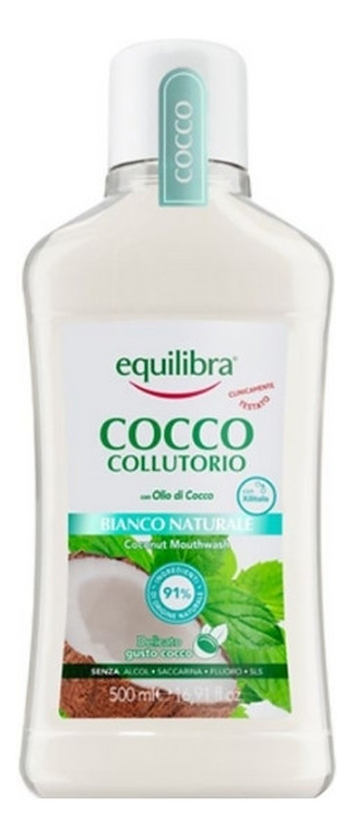 Cocco collutorio mouthwash płyn do płukania jamy ustnej kokos