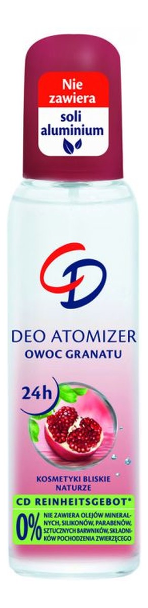 Dezodorant w atomizerze Owoc Granatu