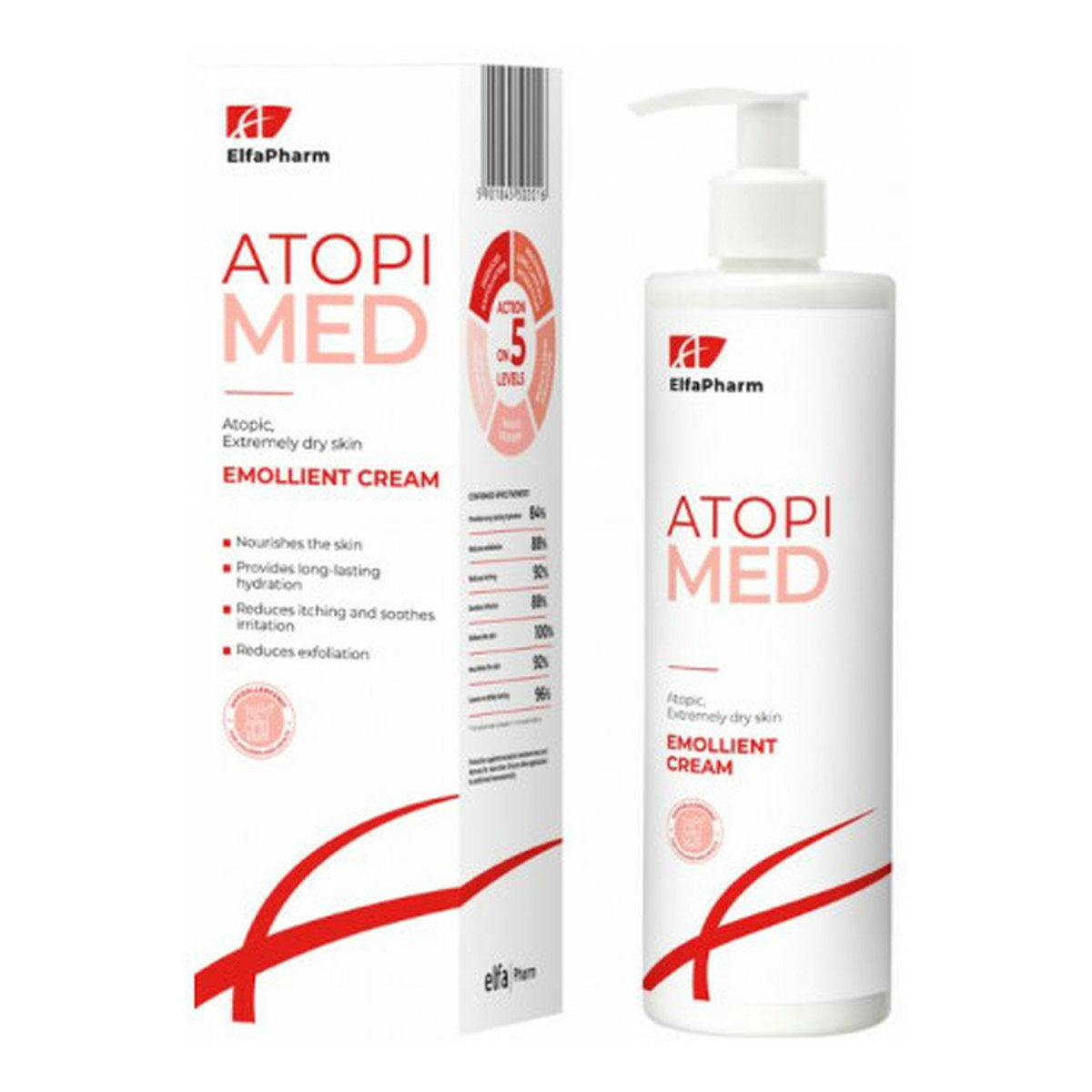 ELFA PHARM Atopi Med Krem emolientowy do ciała 400ml