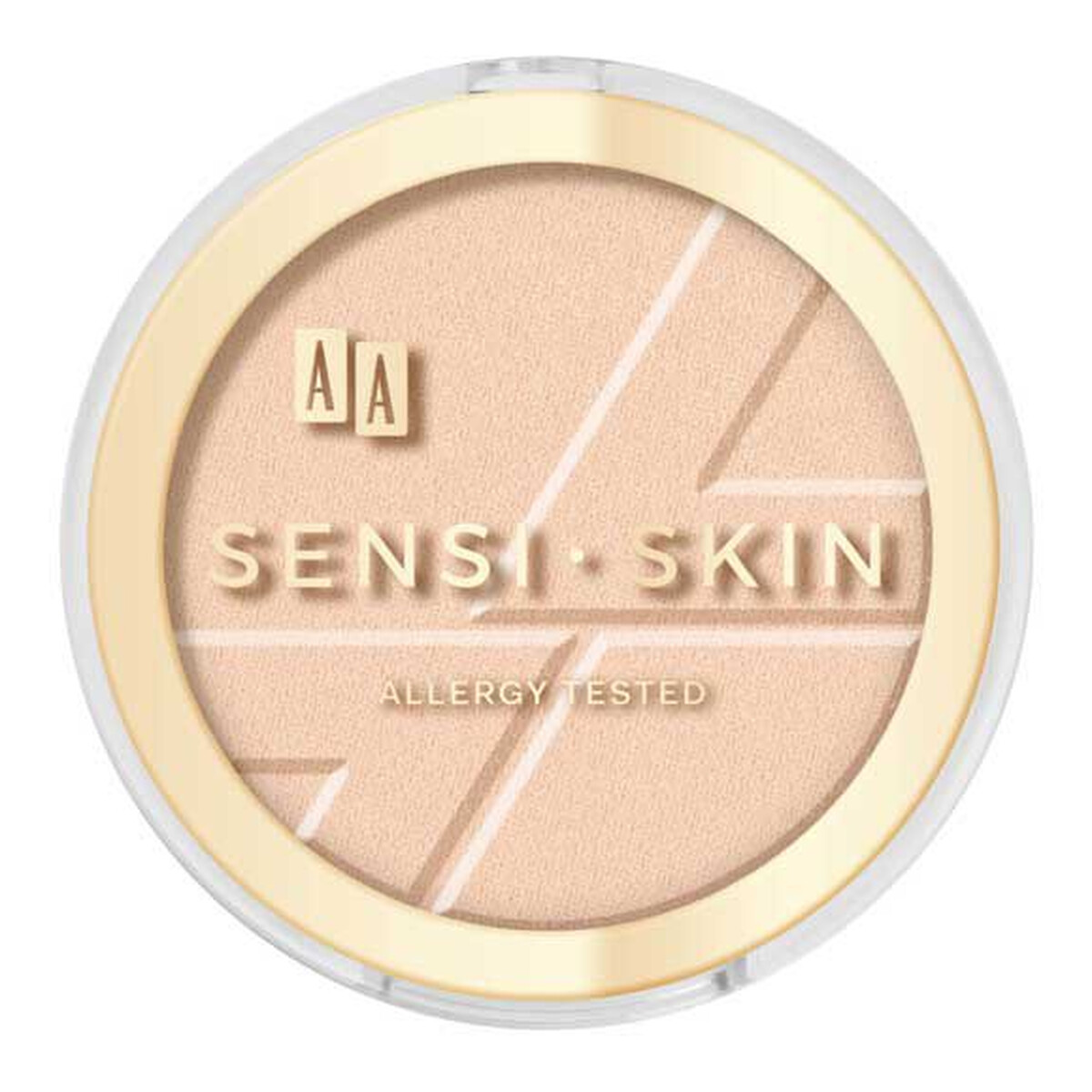 AA Sensi Skin matujący puder prasowany do twarzy 8g