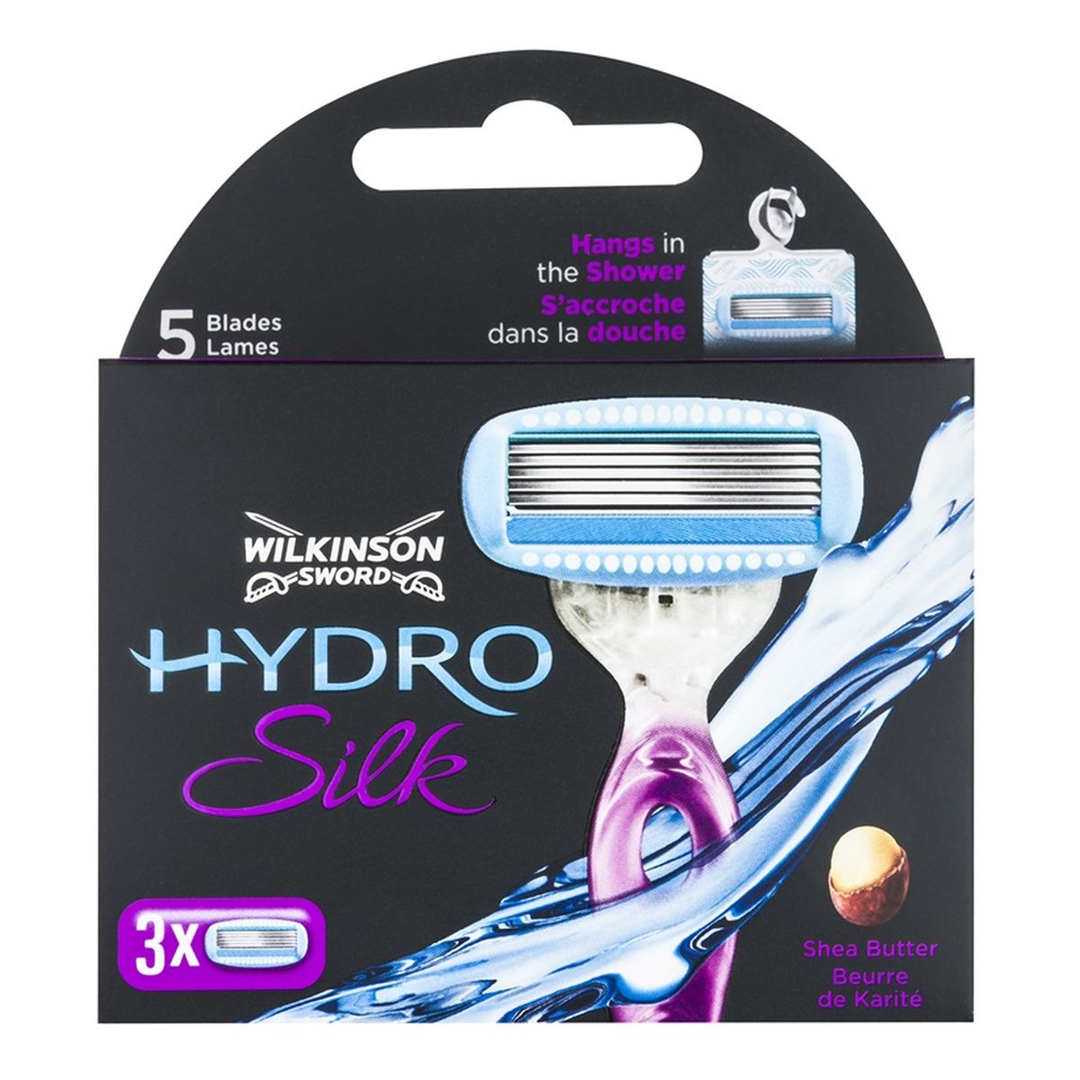 Wilkinson Hydro Silk zapasowe ostrza do maszynki 3szt