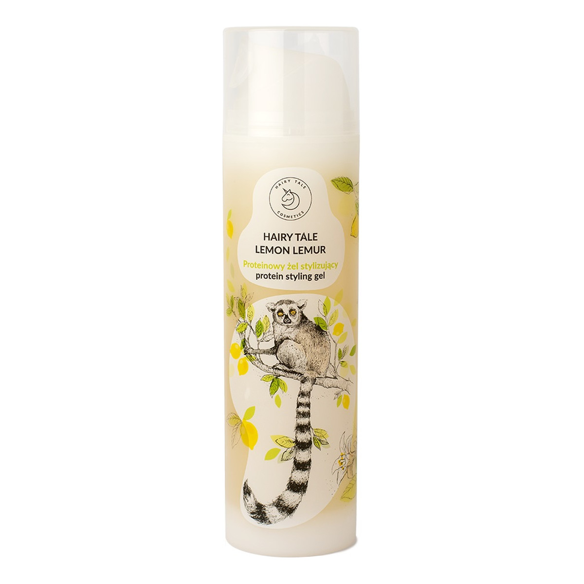 Hairy Tale Lemon Lemur proteinowy żel stylizujący do fal i loków 200ml