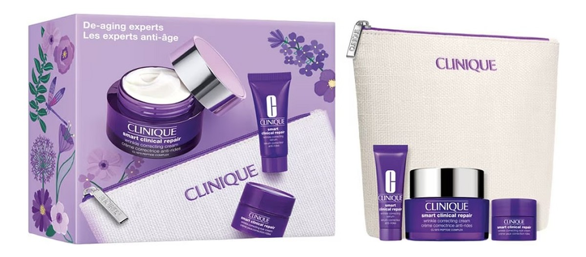 Smart Clinical Repair krem przeciwzmarszczkowy do twarzy 50ml + serum korygujące zmarszczki 10ml