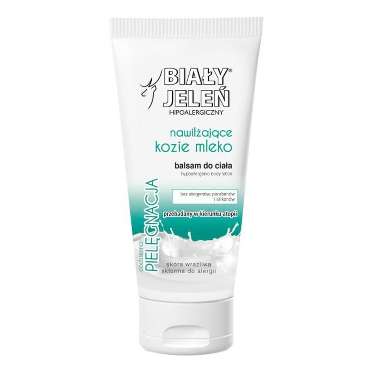 Biały Jeleń Hipoalergiczny Nawilżające Kozie Mleko Hipoalergiczny Balsam Do Ciała 200ml