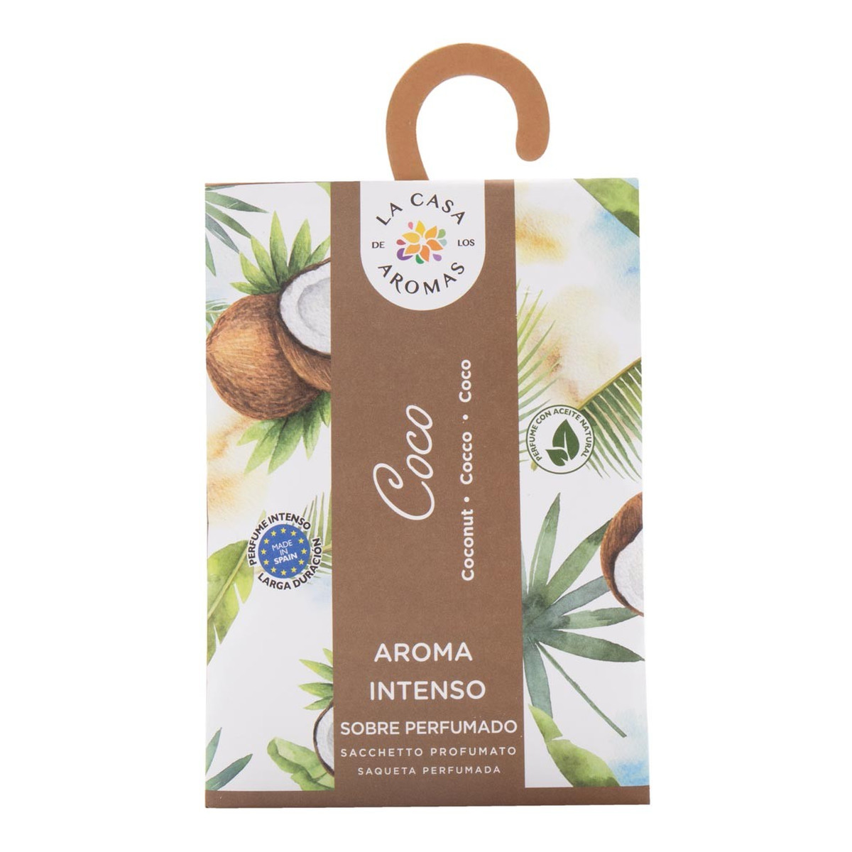La Casa De Los Aromas Aroma intenso saszetka zapachowa kokos 100ml