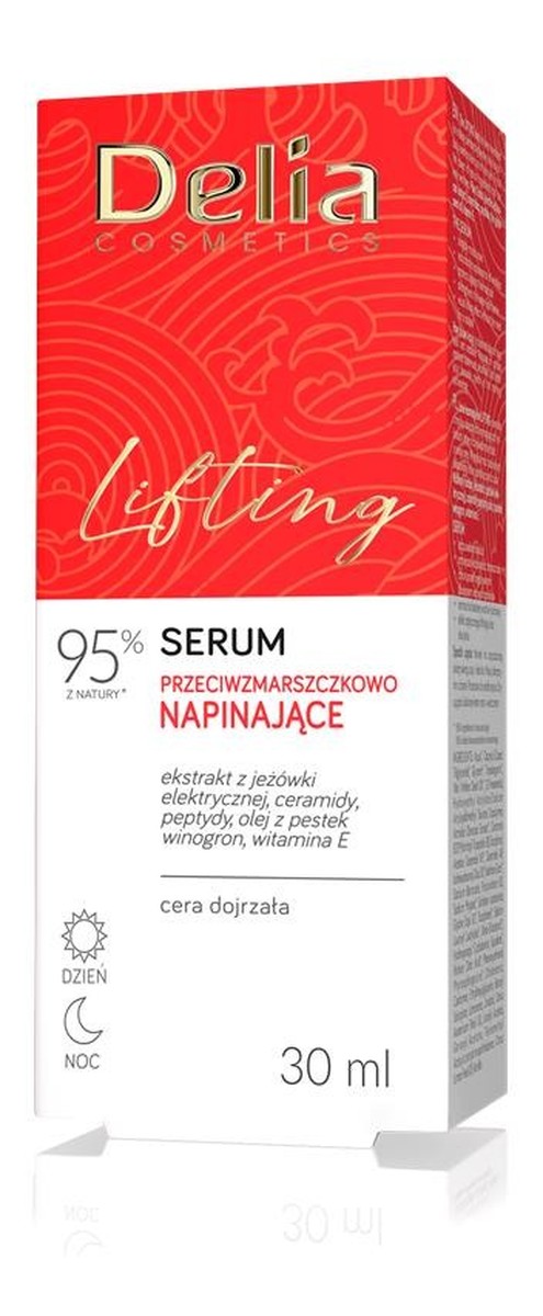Przeciwzmarszczkowo-napinające serum na dzień i noc
