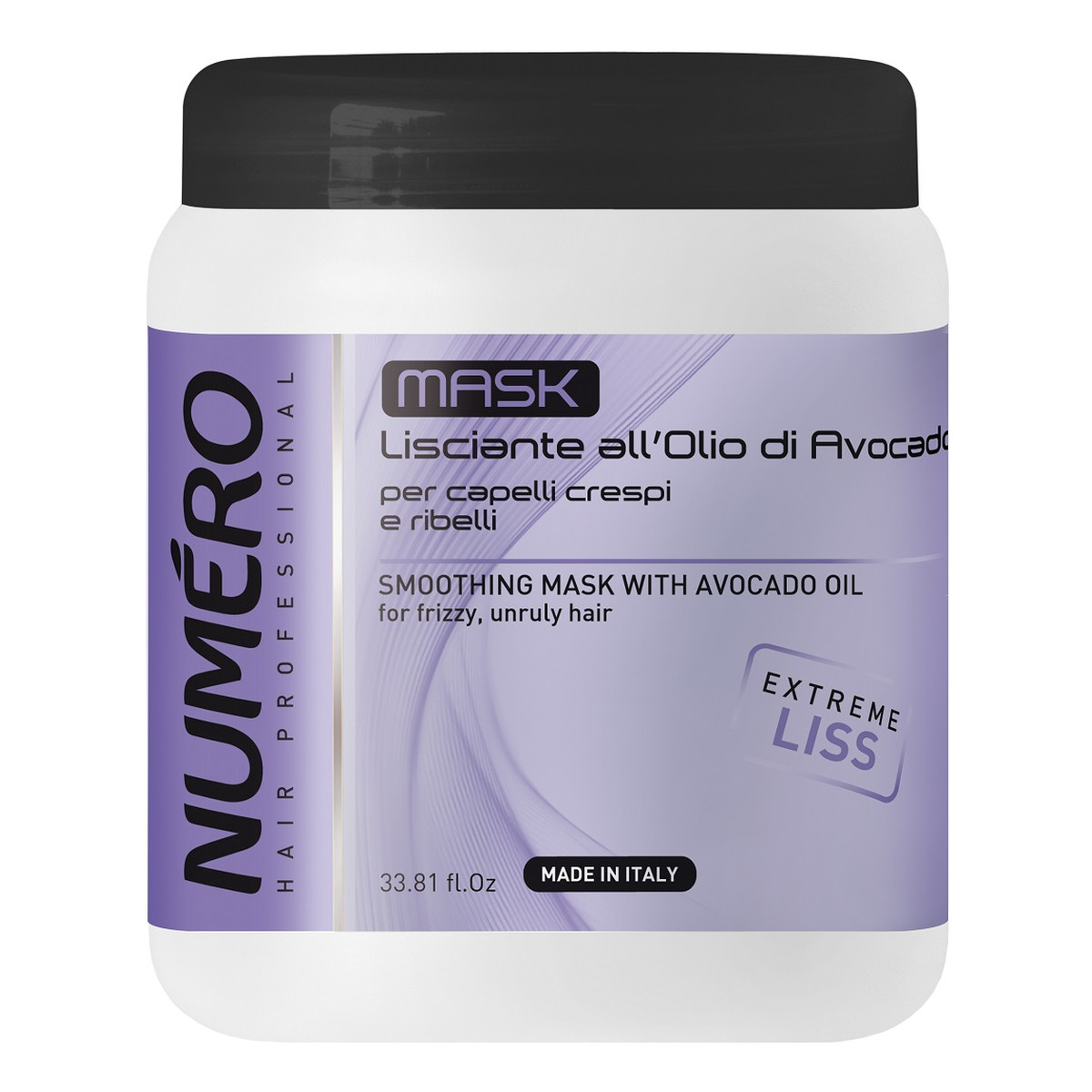 Numero Smoothing Mask With Avocado Oil Wygładzająca maska z olejkiem z awokado 1000ml