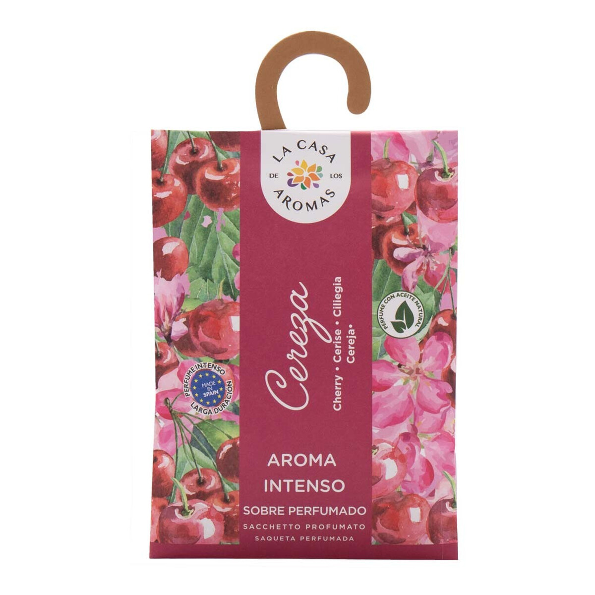 La Casa De Los Aromas Aroma intenso saszetka zapachowa wiśnia 100ml