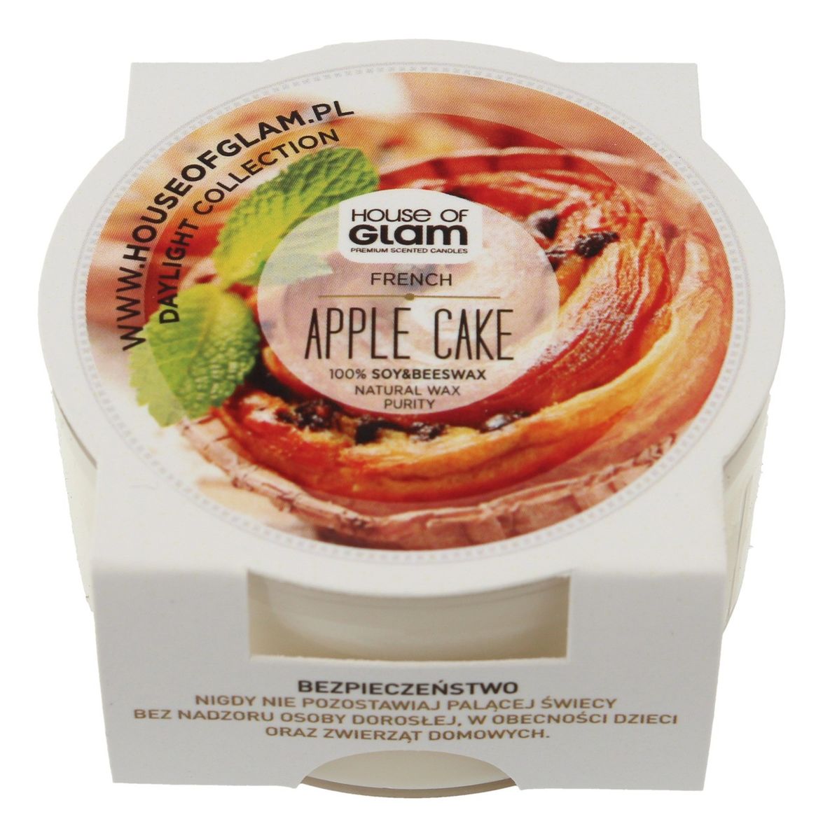 Świeca zapachowa mini French Apple Cake