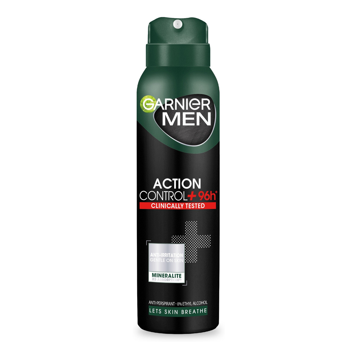 Garnier Men Dezodorant spray Action Control 96h+ Clinically Tested 150ml