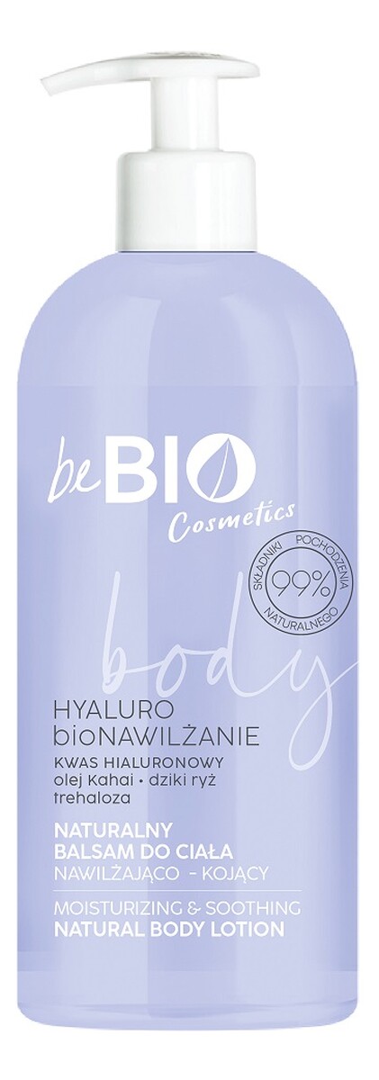 Balsam do ciała z kwasem hialuronowym trehalozą i ekstraktem z dzikiego ryżu