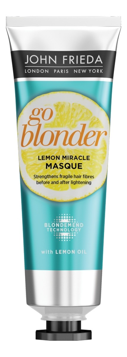 Go Blonder Lemon Miracle Masque Maska wzmacniająca do włosów blond