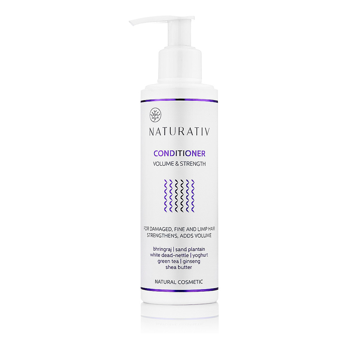 Naturativ Volume & strength conditioner odżywka do włosów objętość & wzmocnienie 200ml