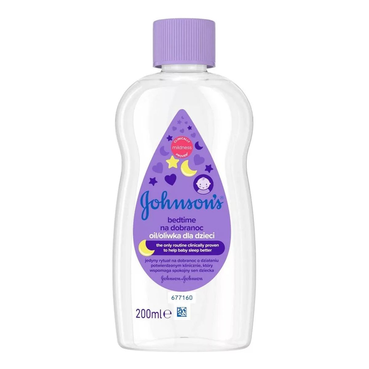 Johnson & Johnson Johnson's bedtime baby oliwka na dobranoc 200ml