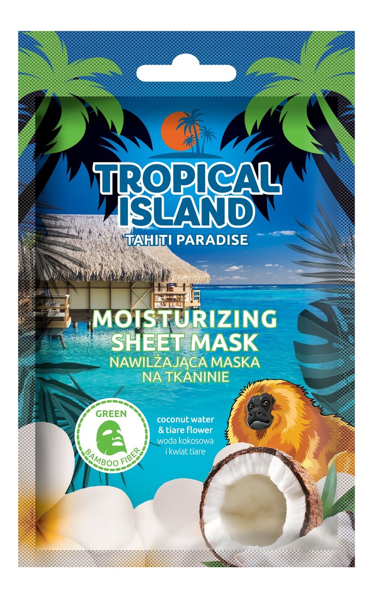 Maska na tkaninie nawilżająca Tahiti Paradise