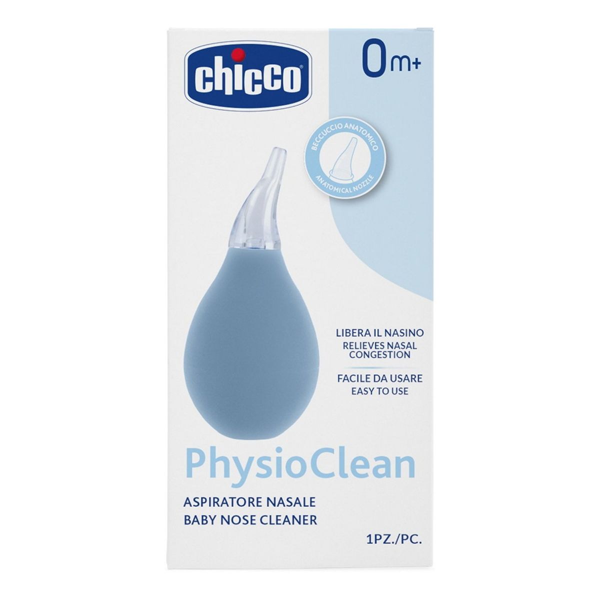 Chicco Physioclean gruszka do nosa 0m+