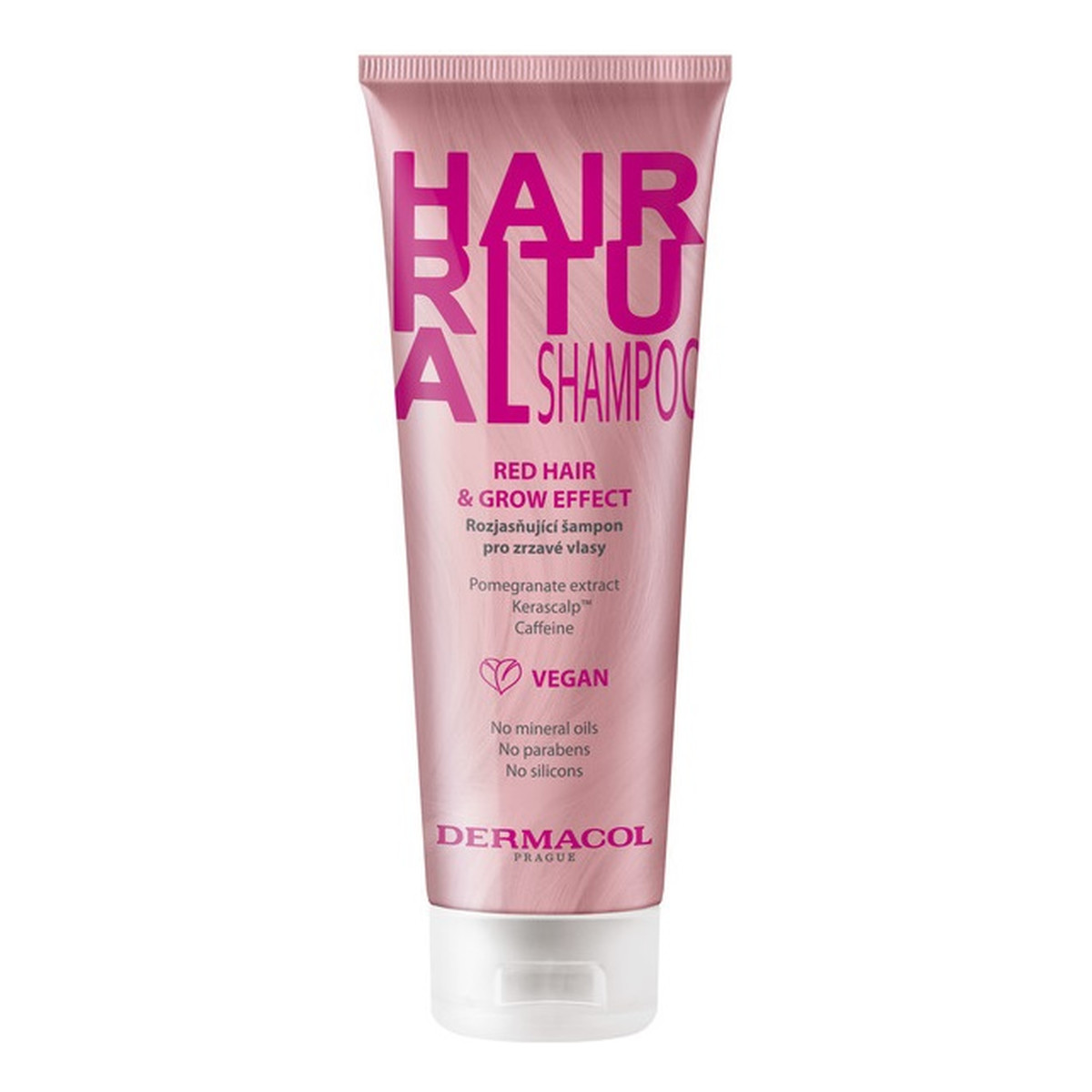 Dermacol Hair ritual shampoo szampon do włosów red hair & grow effect 250ml