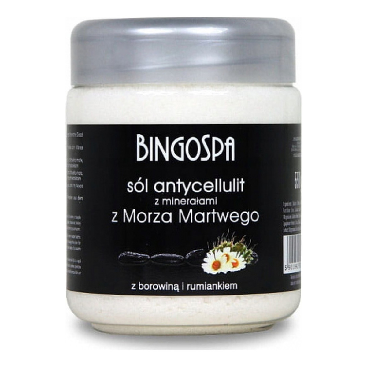BINGOSPA Sól Do Kąpieli Antycellulit Z Borowiną I Rumiankiem 550g