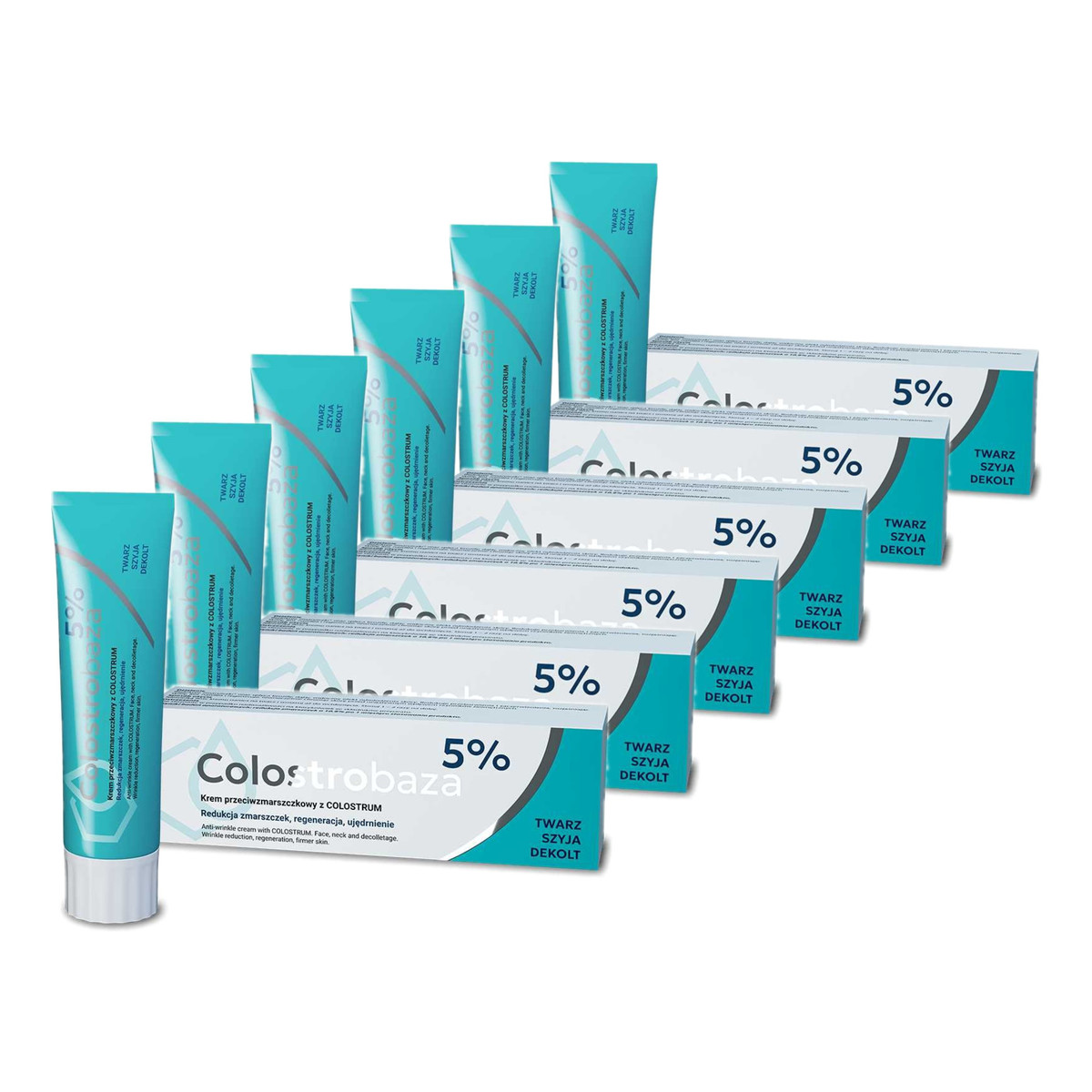 Colostrobaza 5% Krem przeciwzmarszczkowy z COLOSTRUM 6x30g