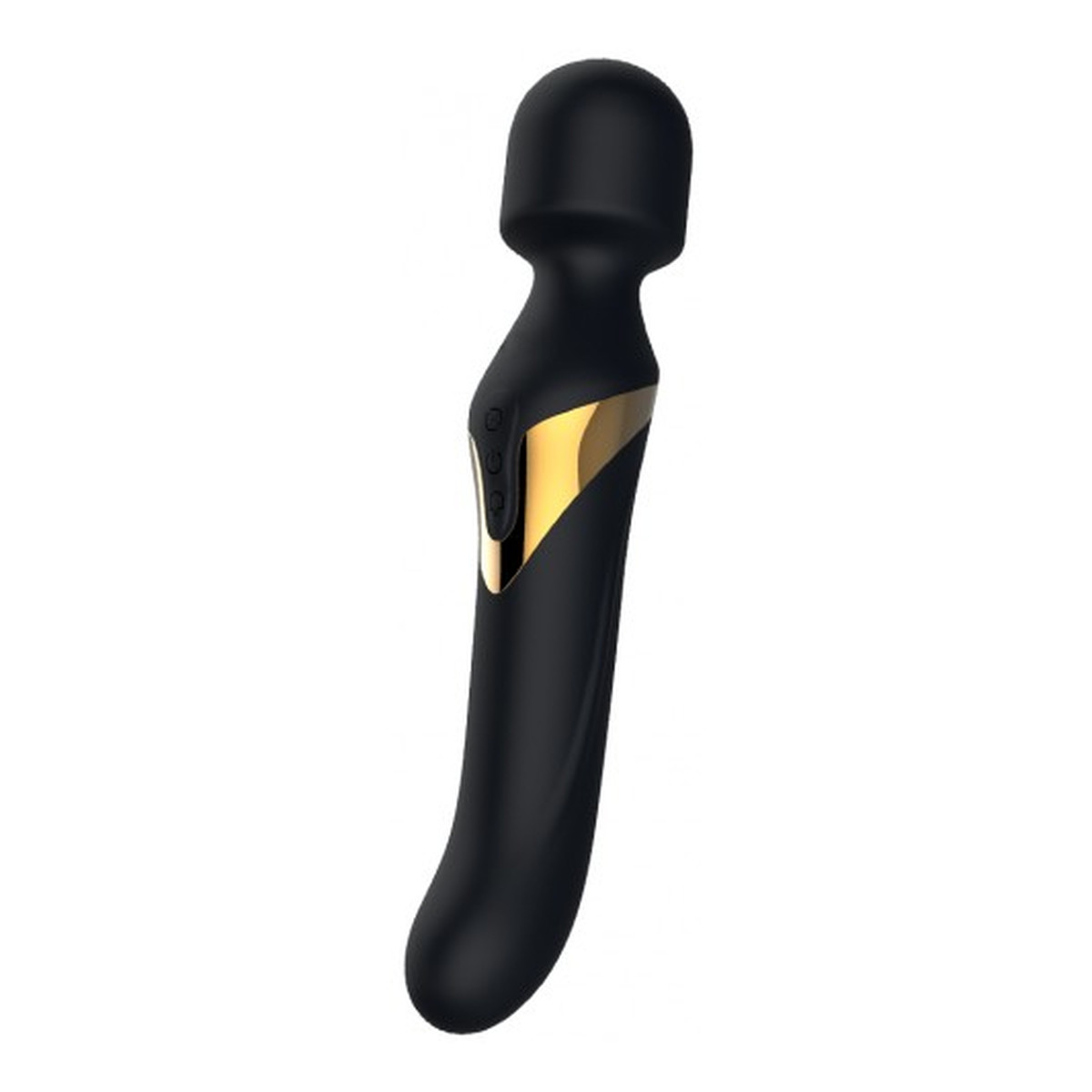 Marc Dorcel Dual Orgasms masażer z wibratorem rotacyjnym Black Gold