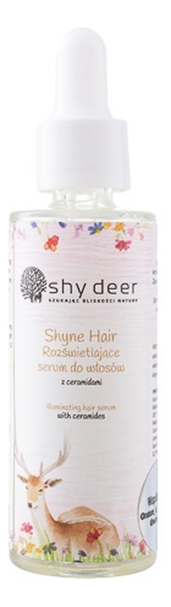 Shyne hair rozświetlające serum do włosów z ceramidami