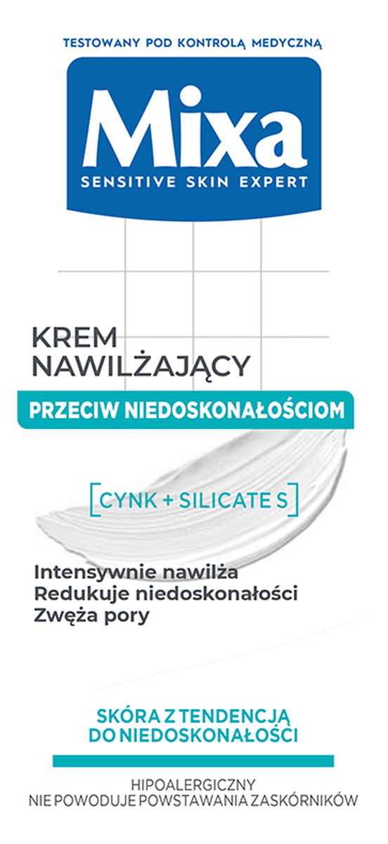 Krem Nawilżający Do Twarzy Przeciw Niedoskonałościom 2w1