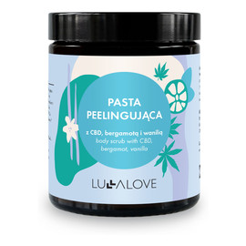 Pasta peelingująca z CBD bergamotą i wanilią
