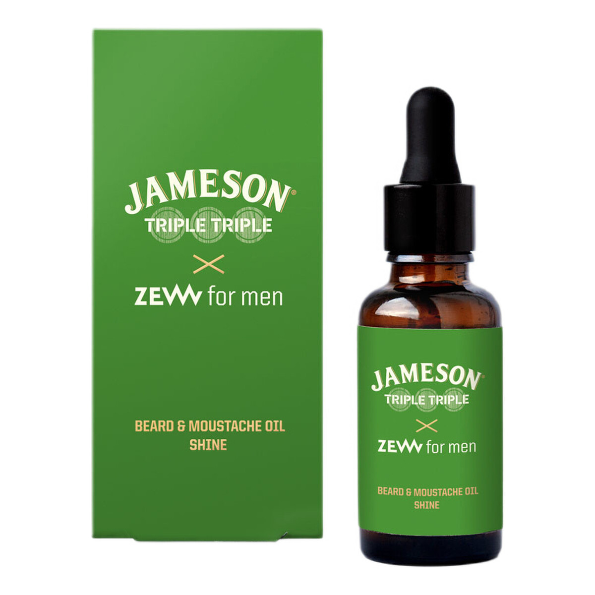 Zew For Men Jameson Triple Triple x ZEW for men Olejek do brody z połyskiem 30ml