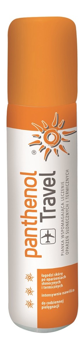 Panthenol Travel Pianka na oparzenia słoneczne