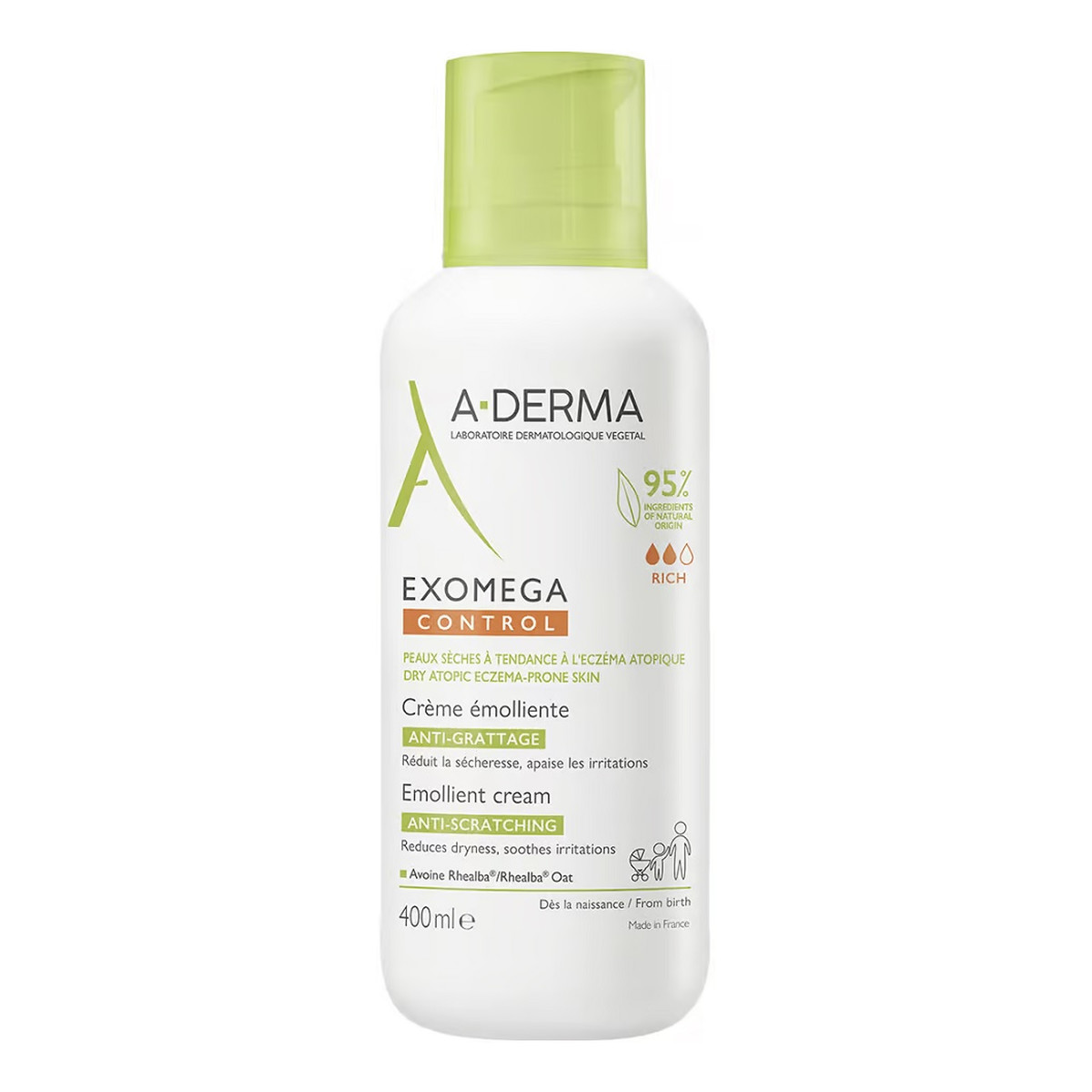 A-Derma Exomega Control Krem emolientowy 400ml
