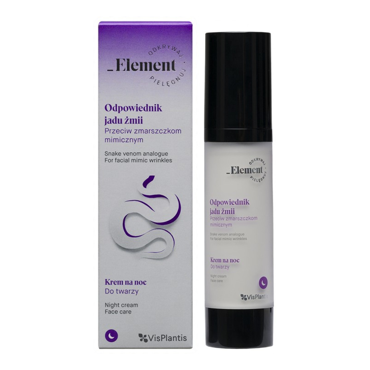 Elfa II Element Odpowiednik Jadu Żmii Krem na noc 50ml