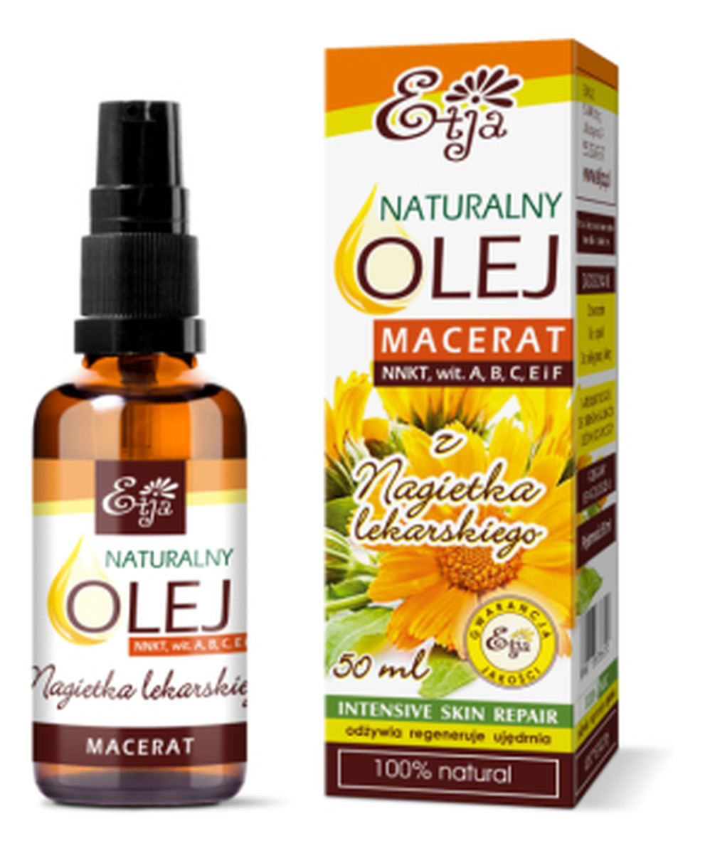 Naturalny Olej Macerat z nagietka