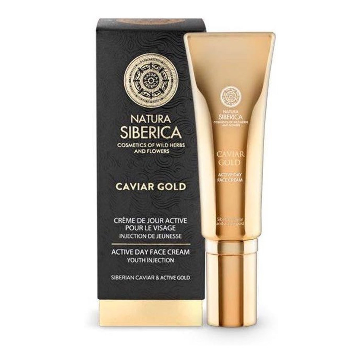 Natura Siberica Caviar Gold aktywny krem do twarzy na dzień 30ml