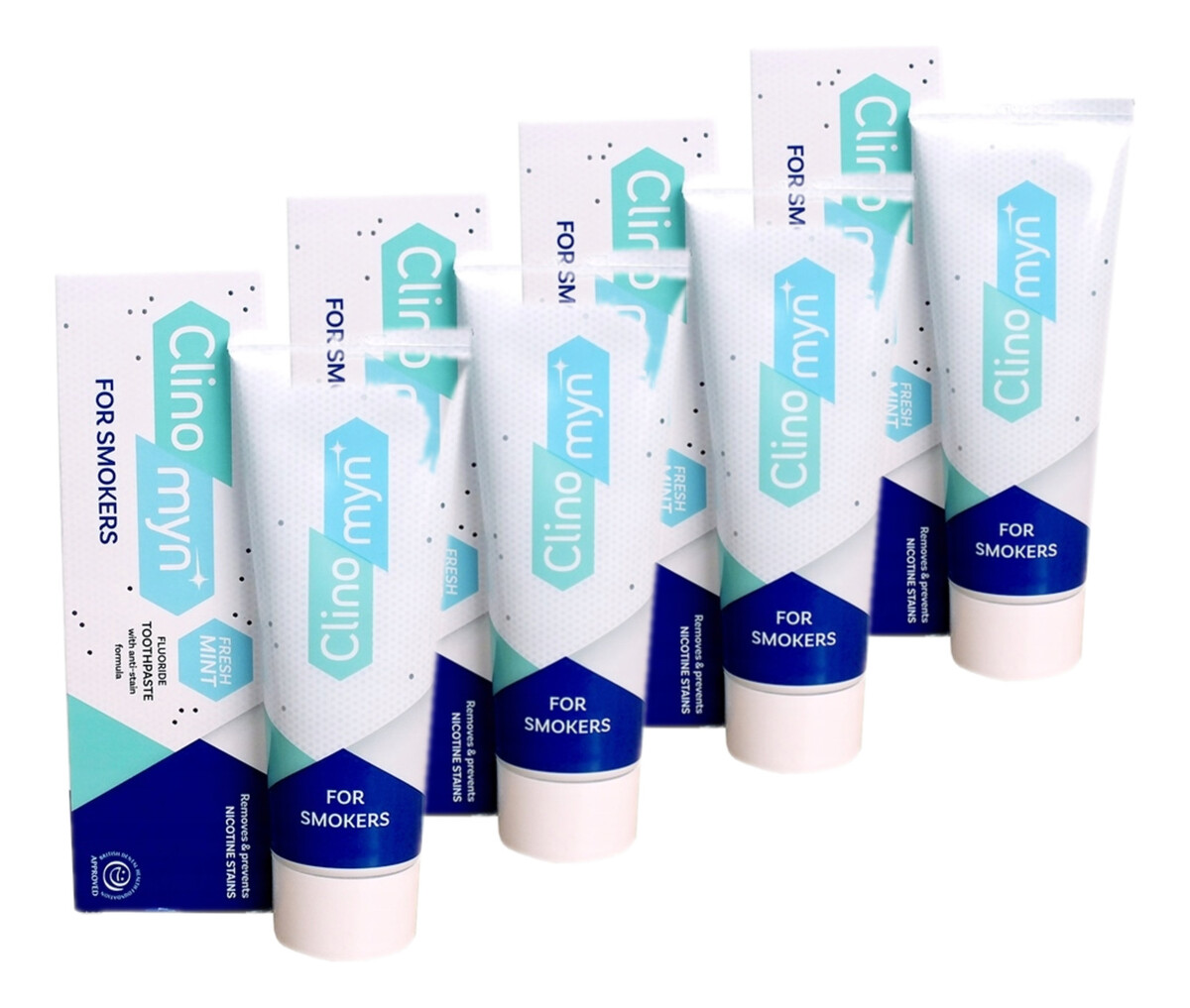 Pasta do zębów dla palaczy Fresh Mint 4x75ml