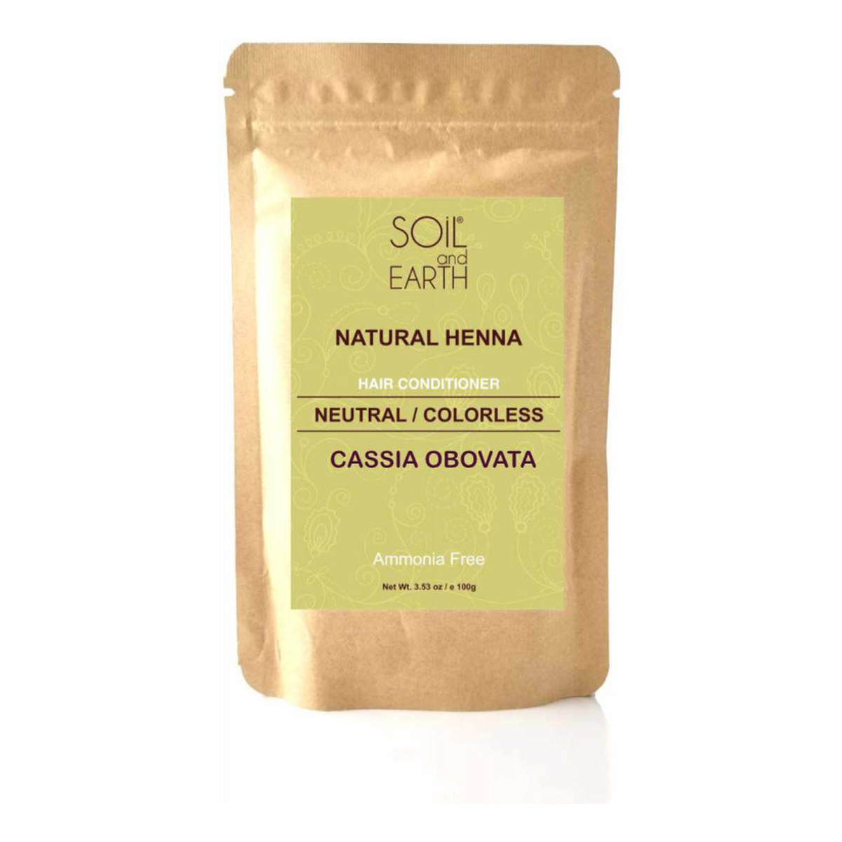 Soil and Earth Ekskluzywna Henna Indyjska 100g