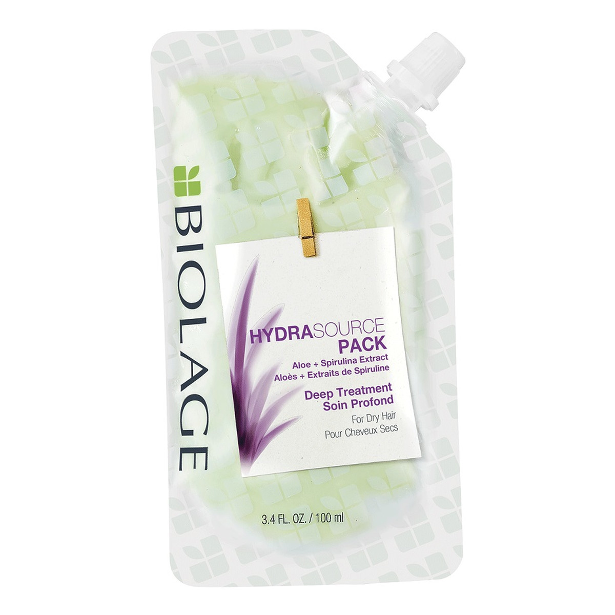Matrix Biolage hydrasource deep treatment mask nawilżająca maska do włosów suchych 100ml