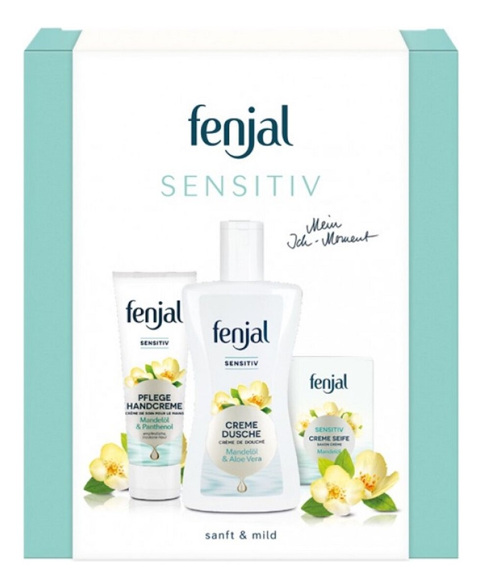 Zestaw krem do rąk 75ml + żel pod prysznic 200ml + mydło w kostce 100g