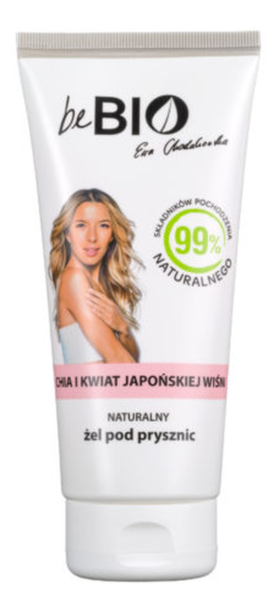 Naturalny żel pod prysznic CHIA I KWIAT JAPOŃSKIEJ WIŚNI
