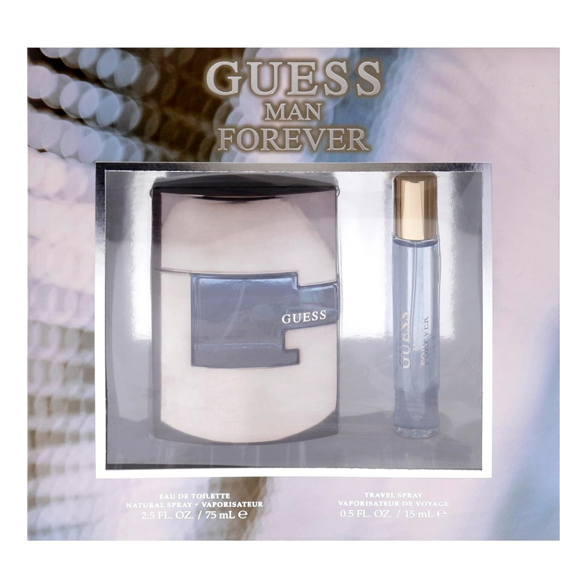 Guess Forever Man Zestaw woda toaletowa spray 75ml + woda toaletowa spray 15ml