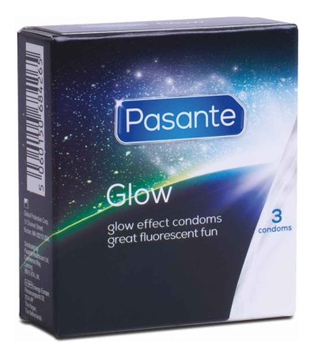Glow prezerwatywy świecące w ciemności 3szt