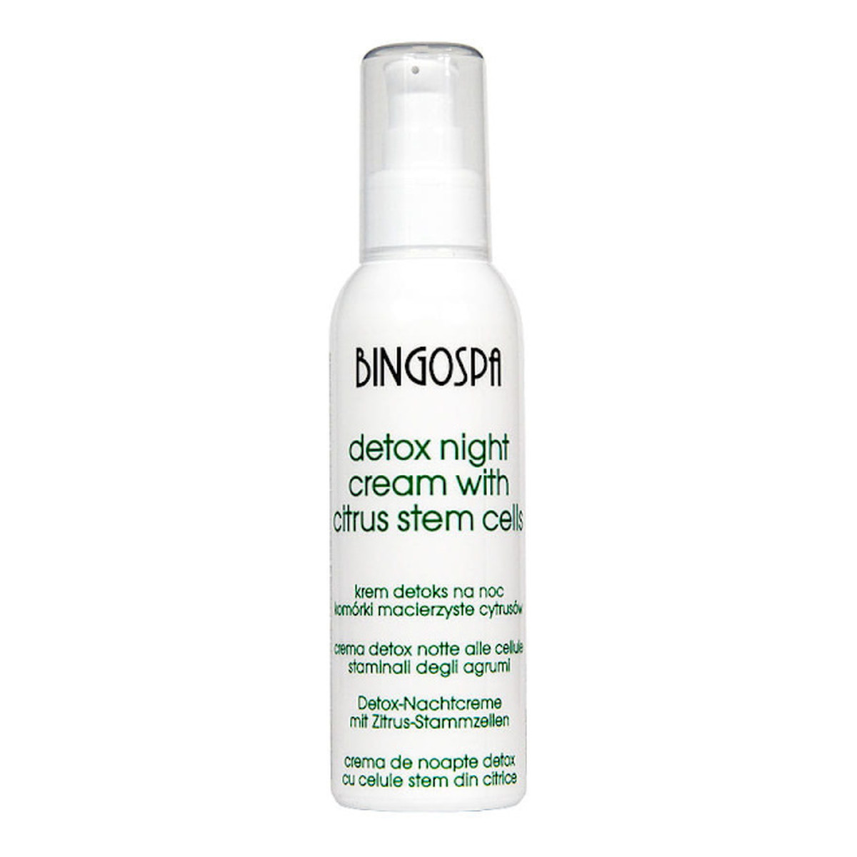 BINGOSPA Krem detoks na noc- komórki macierzyse cytrusów 135g