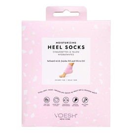 Żelowe na pięty pink 1 para