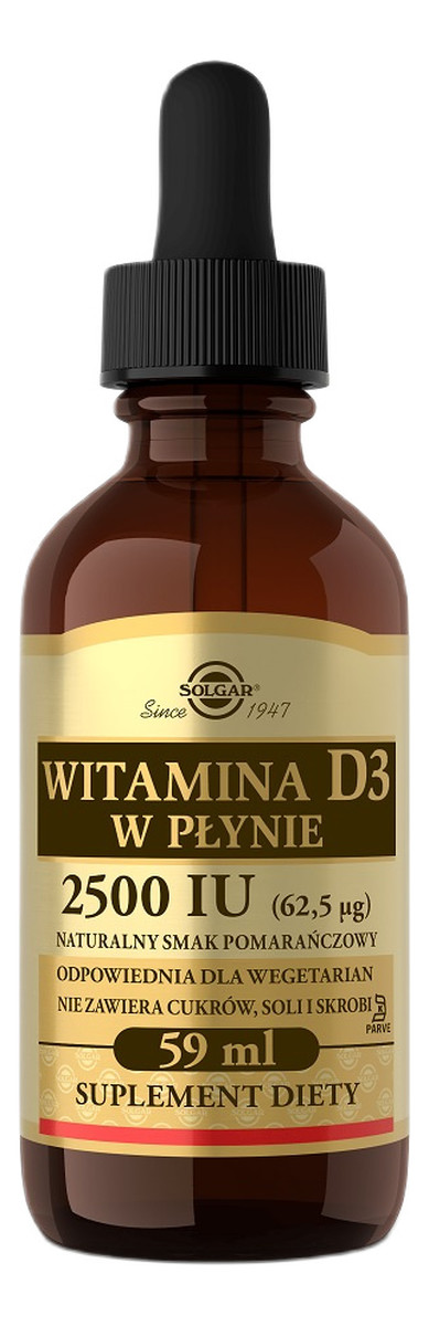 Witamina d3 w płynie 2500 iu suplement diety