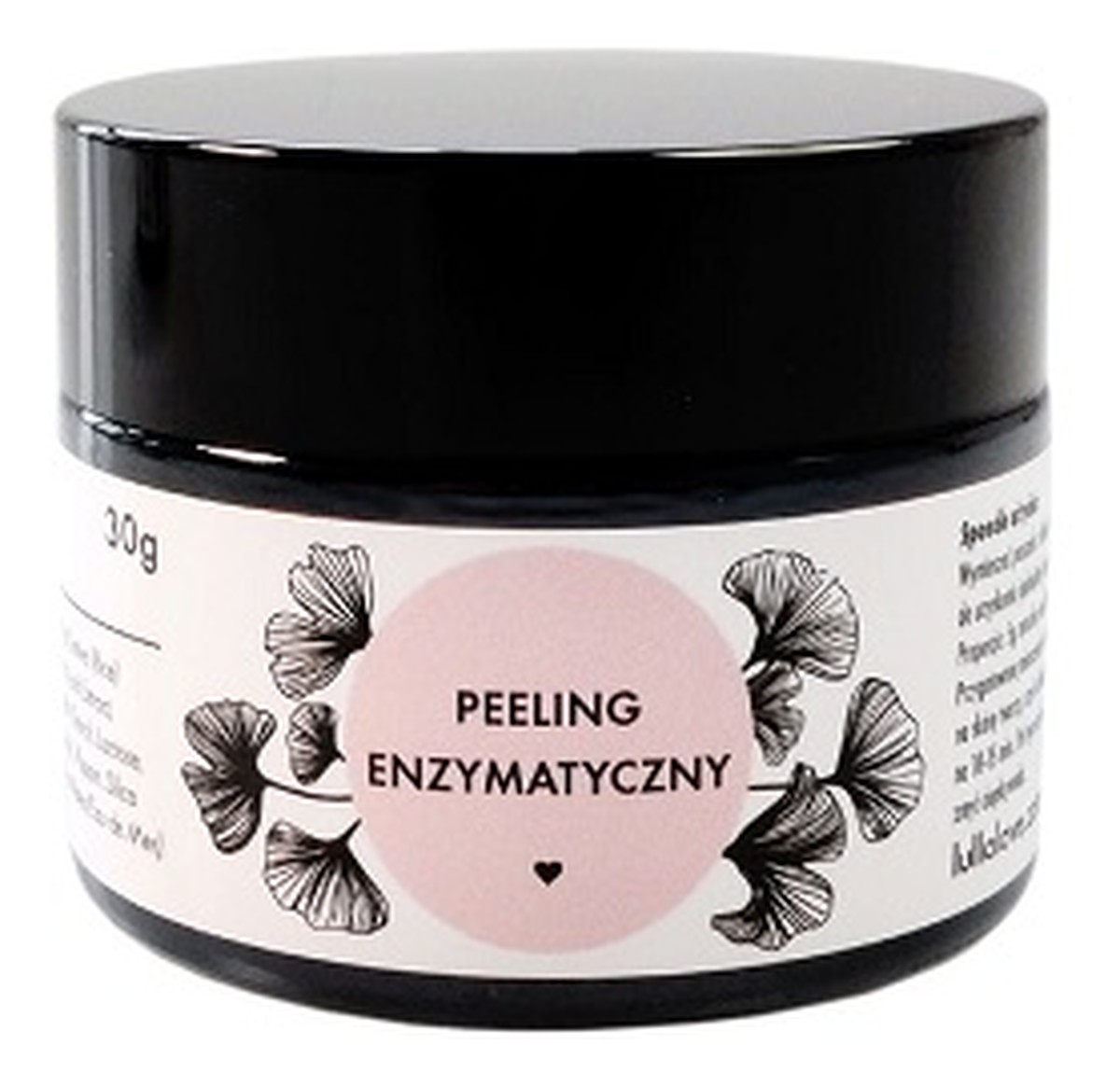 Peeling enzymatyczny z miłorzębem japońskim i żółtą glinką