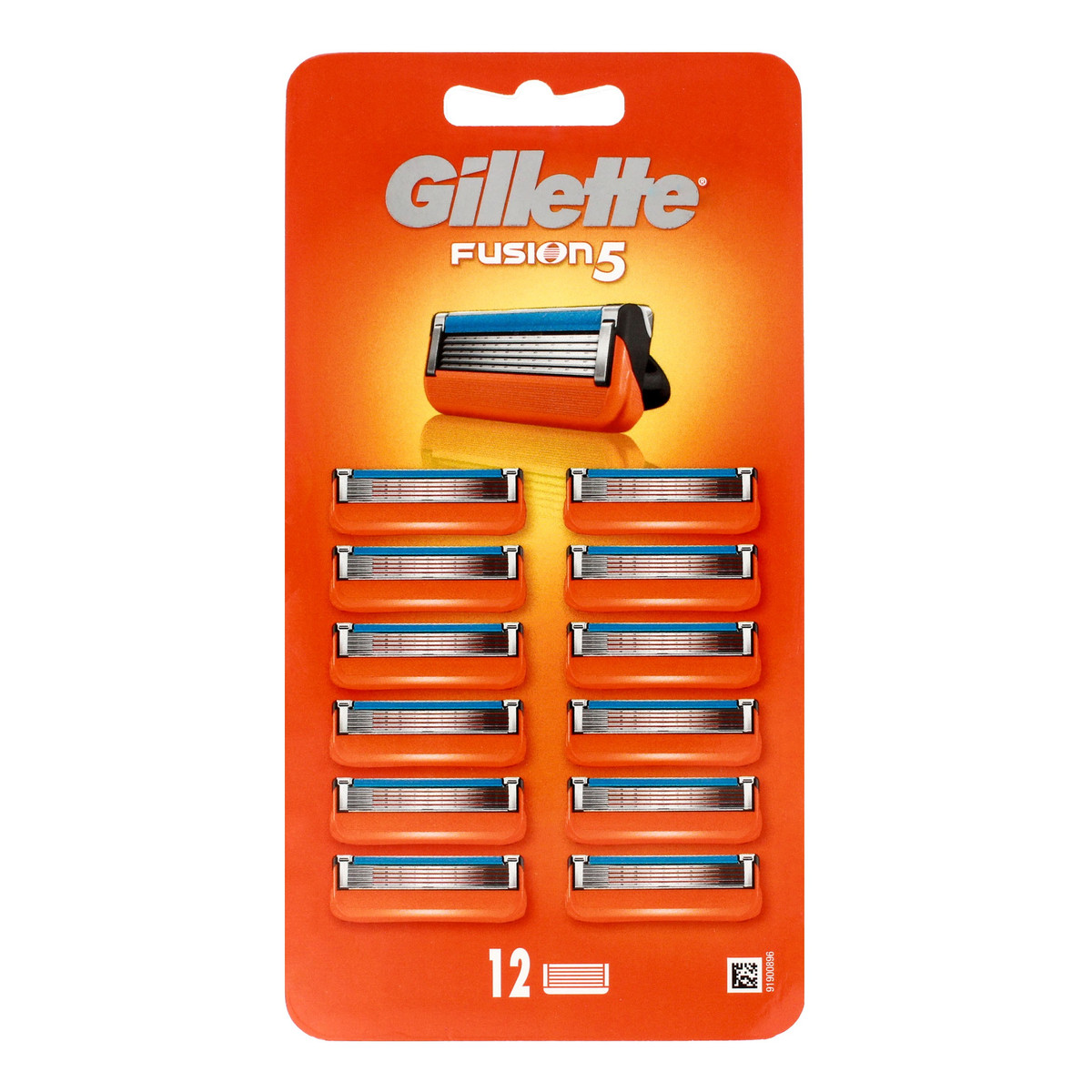 Gillette Fusion5 Ostrza Nożyki Wkłady do maszynki 12szt.
