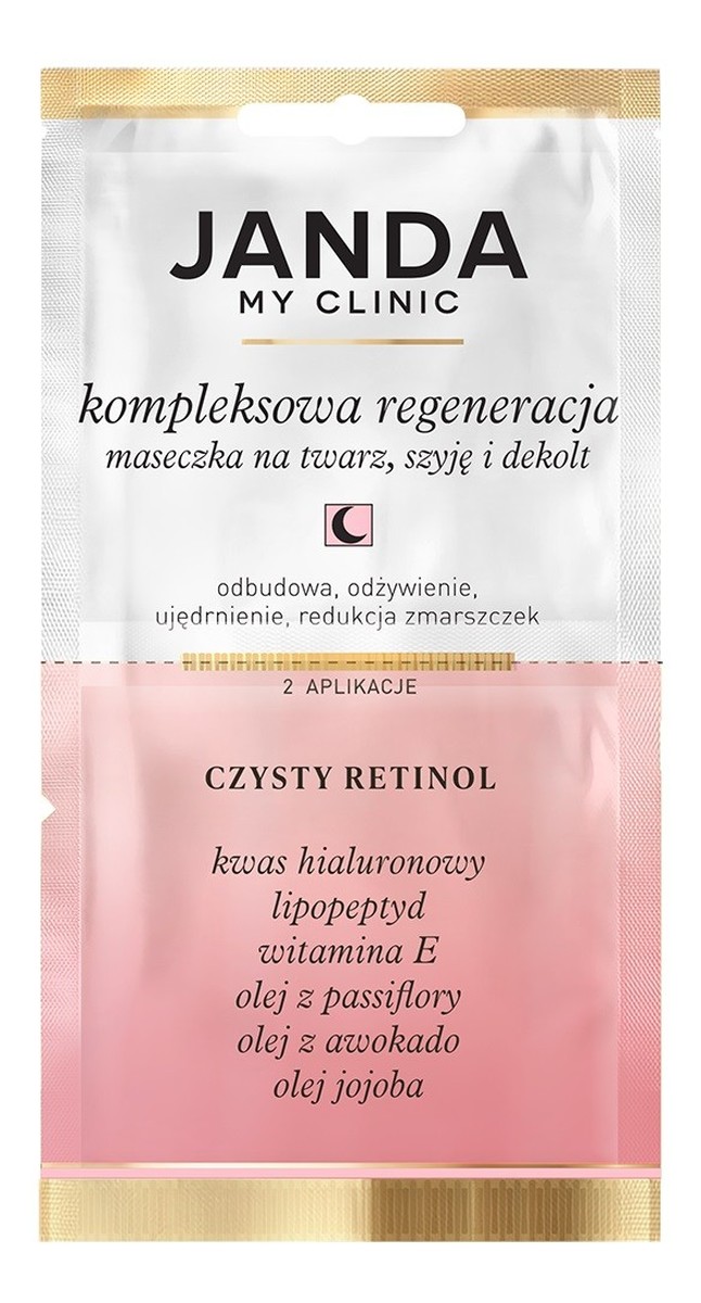 My clinic maska na twarz,szyję i dekolt-kompleksowa regeneracja (2 aplikacje)