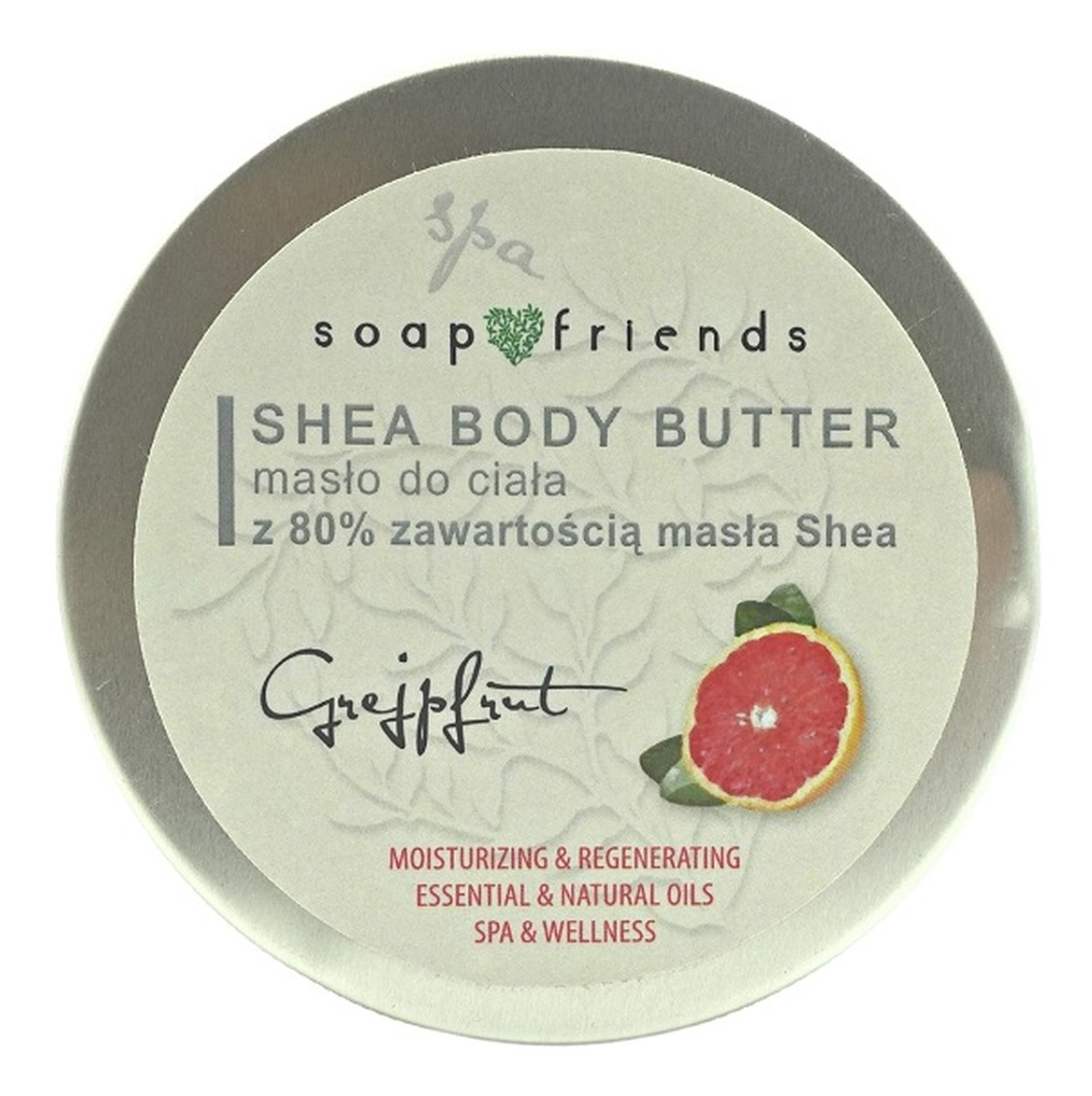 Shea butter 80% masło do ciała grejpfrut