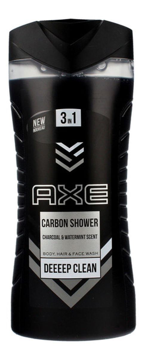 Żel pod prysznic dla mężczyzn 3in1 Carbon